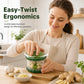 Manual Twist Garlic Chopper