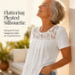 Elegant Lace Neck Tee