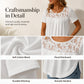 Elegant Lace Neck Tee
