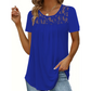 Elegant Lace Neck Tee