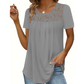 Elegant Lace Neck Tee