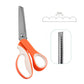 Premium Stainless Steel Pinking Shears – Soft-Grip Zigzag Scissors