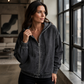 Women's Relaxed Zip Hoodie Jacket