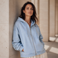 Women's Relaxed Zip Hoodie Jacket
