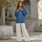 Women's Relaxed Zip Hoodie Jacket