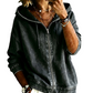 Women's Relaxed Zip Hoodie Jacket