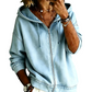 Women's Relaxed Zip Hoodie Jacket