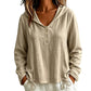 Women’s Casual Hooded Top with Drawstring Hem
