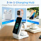 3-in-1 Foldable Magnetic Wireless Charging Stand