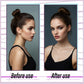 🏆 Limited-time offer: Buy two, get one free🔥✨ Create a chic, effortless bun in a snap 💖