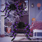 🕷️🕸️Hairy Spider with Large Web Halloween Outdoor Decoration🎃