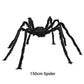🕷️🕸️Hairy Spider with Large Web Halloween Outdoor Decoration🎃