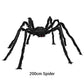 🕷️🕸️Hairy Spider with Large Web Halloween Outdoor Decoration🎃