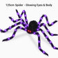 🕷️🕸️Hairy Spider with Large Web Halloween Outdoor Decoration🎃