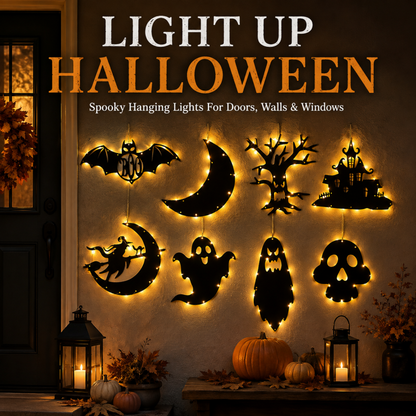 🎃✨Halloween Silhouette Hanging Lights✨🦇