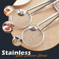 🍳 LIMITED-TIME BOGO 🍃 2-in-1 Stainless Steel Strainer Clamp — Fine Mesh Filter & Tong, Oil Drain