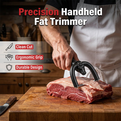 🥩 50% OFF NOW! Handheld fat trimmer for beef & pork – U-shaped blade holder, stainless steel blades, and ergonomic grip – perfect for grilling, meal prep, and cooking in large quantities 🍖🔪