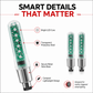 🚲Waterproof Bike Tire Valve Stem Lights✨