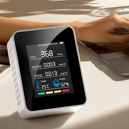 🌿5-in-1 Indoor Air Quality Monitor