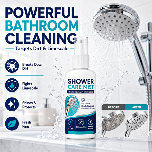 ✨Fast-Acting Shower Limescale Remover Spray💧