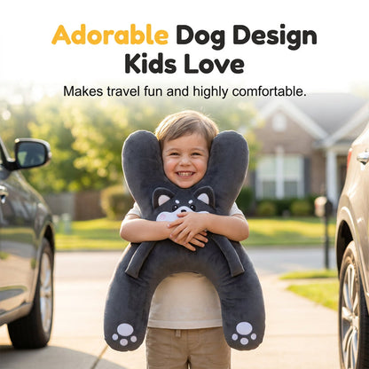 Children's H-Shaped Car Travel Pillow
