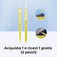 Double-Sided Retractable Port Cleaning Brush