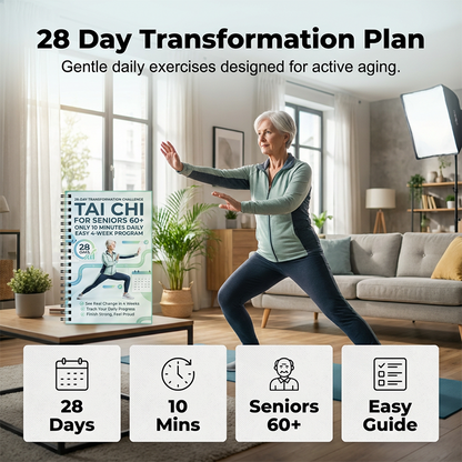 Tai Chi Practice Book for Seniors & Beginners