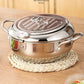 ⏳Time-Limited Special⏰Stainless Steel Tempura Fryer Pot – Thermometer, Drain Rack, Deep‑Body ✨