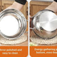 ⏳Time-Limited Special⏰Stainless Steel Tempura Fryer Pot – Thermometer, Drain Rack, Deep‑Body ✨