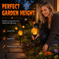 Solar Halloween Skull Garden Stake Lights
