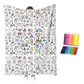 Creative Cozy Coloring Blanket Kit