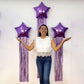 🎈Party Foil Balloon with Tassel Set