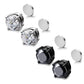 No Piercing Needed Magnetic Zirconia Stud Earrings