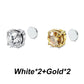 No Piercing Needed Magnetic Zirconia Stud Earrings