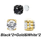 No Piercing Needed Magnetic Zirconia Stud Earrings