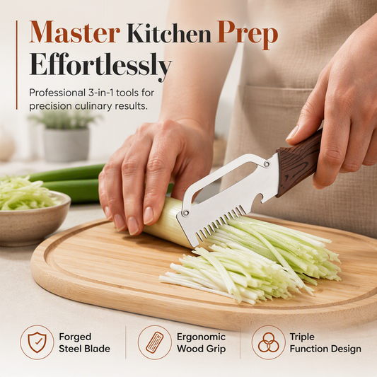 3-in-1 Vegetable Peeler with Protective Cover