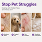 Fine Tooth Flea Comb for Cats & Dogs