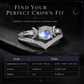 💍 50% OFF – Vintage Gothic Moonstone Ring