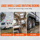 🚐 RV Wheel Stabilizer | Metal Tandem Chock