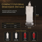 Glowing LED Electronic Candle Night Light