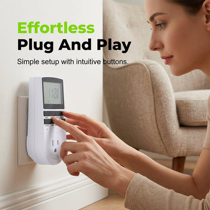 Home Appliance Automation Timer Outlet