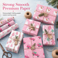 12 Sheets Christmas Snowman Gift Box Wrapping Paper