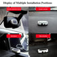 Compact Solar Anti-Theft LED Flashing Lamp