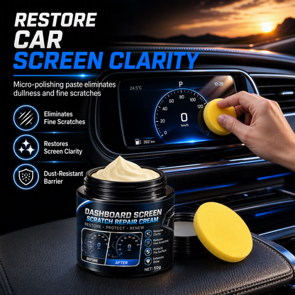 Car Dashboard & Center Console Scratch Polishing Cream 50g