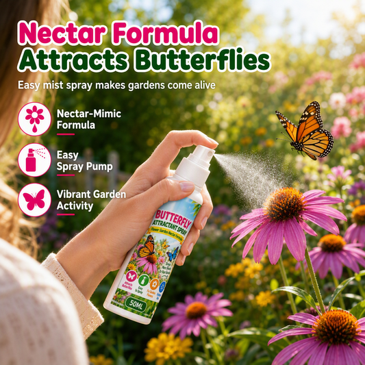 Outdoor Garden Butterfly Attracting Fragrance Spray 50ml