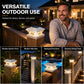 Outdoor Solar Pillar Post Light