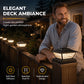 Outdoor Solar Pillar Post Light