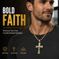 Bold Cross Pendant Necklace