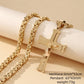Bold Cross Pendant Necklace