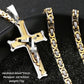 Bold Cross Pendant Necklace